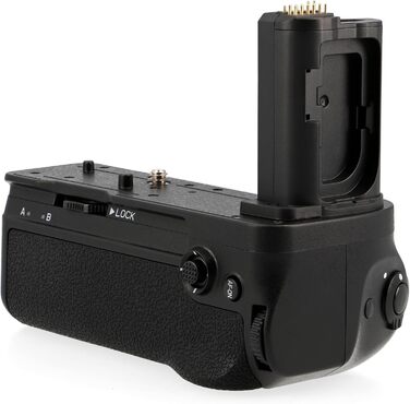 Набір батарейного хвата для Canon EOS RP та R8, сумісний з Nikon Z6 III Z5 II (MB-N14), чорний. Зручний хват, 2 акумулятори, портретний/горизонтальний формат