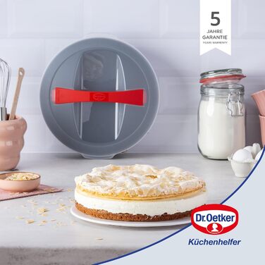Форма для випічки Dr. Oetker Bake & Go роз'ємна, 26 см, з кришкою, антипригарна, кругла