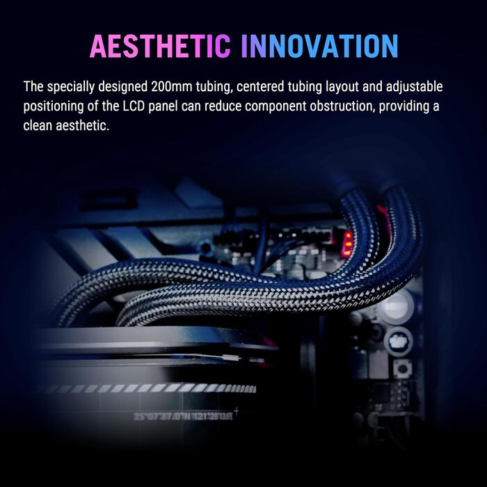 ASUS ROG Ryuo IV 240 ARGB - Система водяного охолодження для CPU (2 вентилятори, RGB, 400 мм трубки, Intel LGA 1851/1700/1200, AMD AM5)
