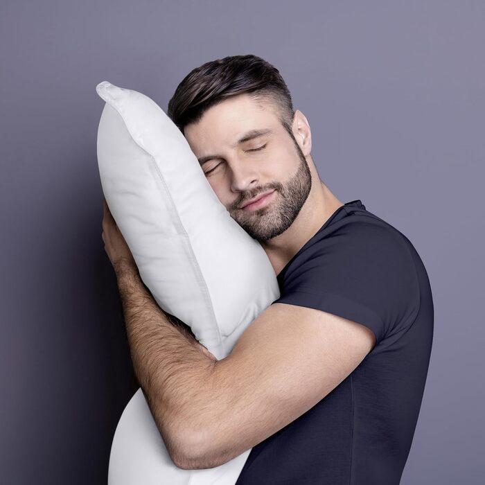 Utopia Bedding Pillow Set (2 Pack), 40 x 70 cm Sleeping Pillow, Breathable and Soft Pillow (White) 40x70 cm (2 Pack) White 2