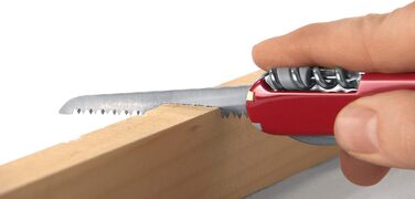 Швейцарський ніж Victorinox Huntsman, 15 функцій, білий, мультитул Swiss Army Knife з лезом, штопором, відкривачкою