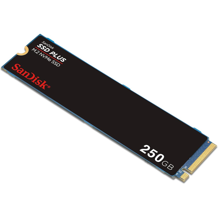 SSD SanDisk Plus 250GB NVMe PCIe Gen 4.0: Швидкий внутрішній SSD з гарантією 5 років