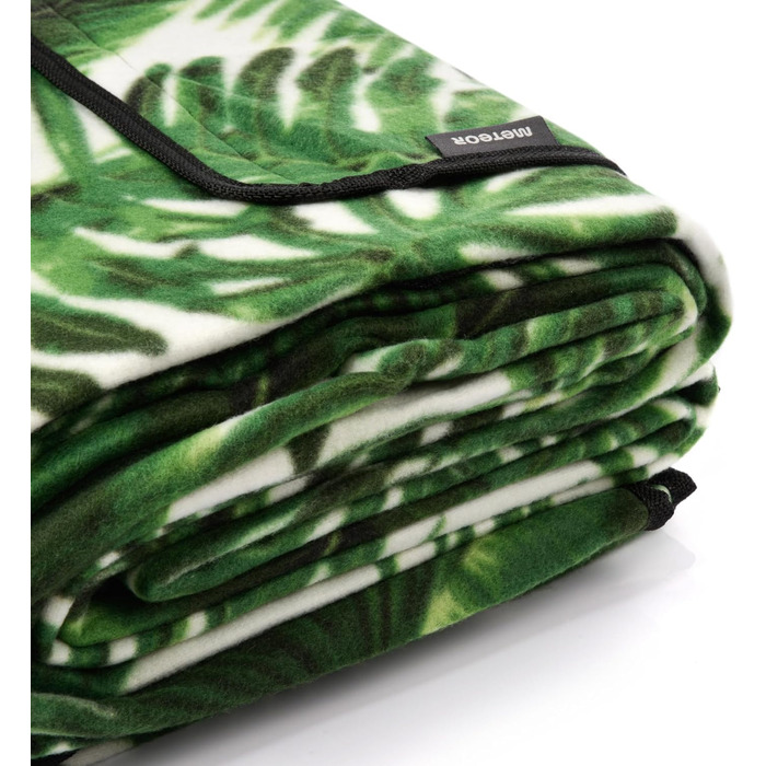 Плед для пікніка Meteor XXL водонепроникний, термоізольований (175x200 см, листя)