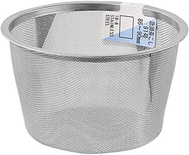 Stainless steel teapot spout (tikusan) made in Japan, 7.9 - 8.4 cm (3.1