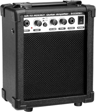 Електрогітара McGrey Rockit ST Комплект для початківців (8 предметів): гітара, підсилювач, запасні струни, чохол, тюнер, медіатори, ремінь та кабель (білий)