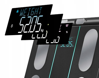 Розумні підлогові ваги Healthkeep для Android та iOS, до 180 кг (Вітринний образец/Некомплект)