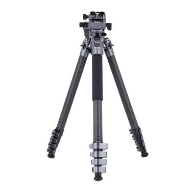 Карбоновий штатив для відео Rollei Easy Traveler Video, навантаження 4.5 кг, висота 164 см, ультралегкий та компактний, сірий