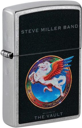 Запальничка Zippo Steve Miller Band Welcome to The Vault, хромована, кишенькова