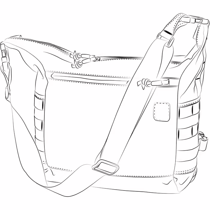 Сумка Helikon-Tex Bushcraft Satchel для бушкрафту, туристична, тактична