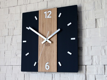 Настінний годинник ModernClock багатоколірний, 30 см