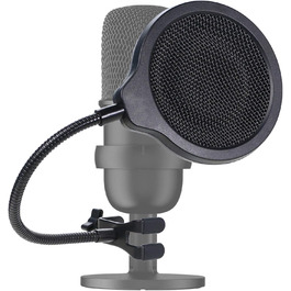 Підставка для мікрофона SoloCast від YOUSHARES з кріпленням та поп-фільтром, сумісна з HyperX SoloCast