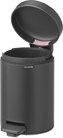 Відро Brabantia Treteimer 30л, місткість 30л, чорний матовий, з внутрішнім відром