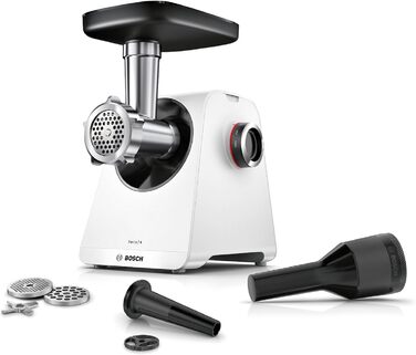 М'ясоподрібнювач Bosch Serie 4 MFWS420W: потужний, компактний, з планетарним приводом, гарантія 10 років
