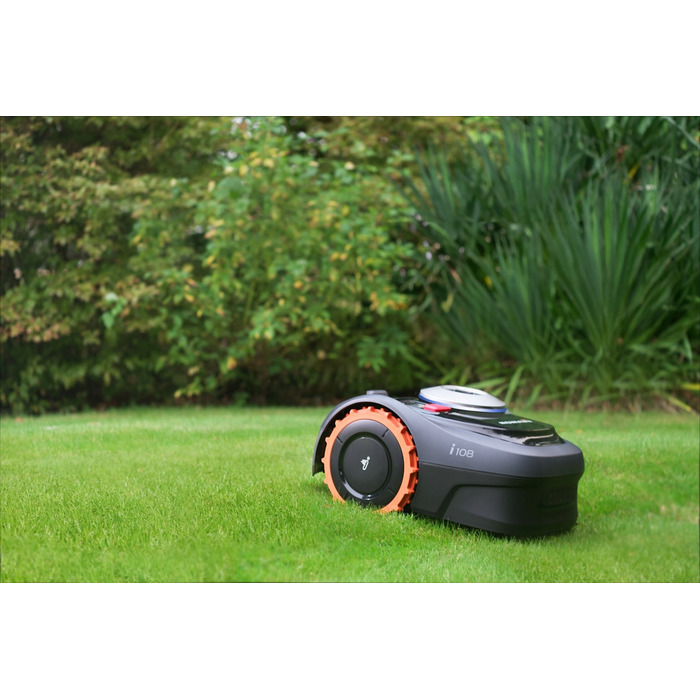 Робот-газонокосарка Segway Navimow i108E 4G, ширина косіння 18 см