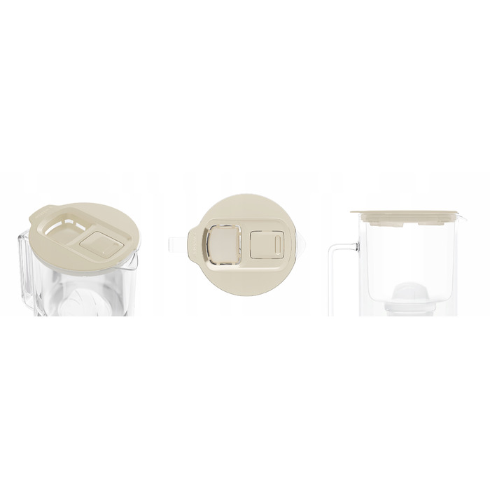 Скляний фільтр-кувшин Wessper D4 BOROSILICATE MINI FF BG з фільтром