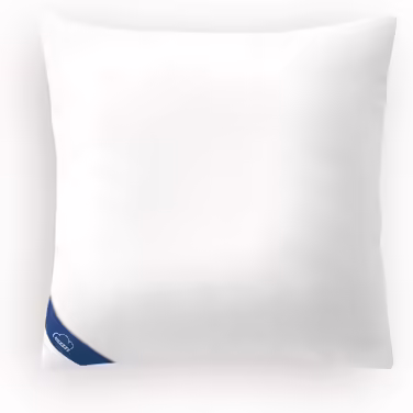 Genius eazzzy Pillow 80x80 cm - orthopedic sleeping pillow for restful sleep with hypoallergenic cover made of Aloe Vera + milk fibers | washable & dryer-safe
