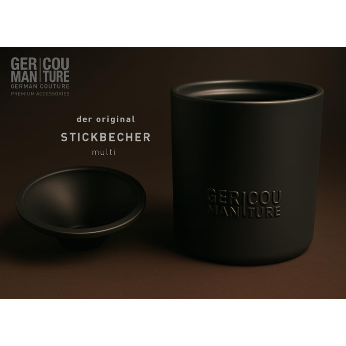 Попільничка для IQOS ILUMA PRIME, TEREA, Heets, Glo Hyper Pro Air, Ploom X evo - German Couture Keramik (Чорний, Багатобарвний)