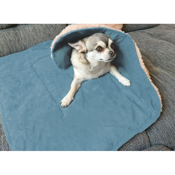 Декоративний плед для собак та котів з вишивкою імені, персоналізований, 4 кольори, м'який, двосторонній, з тедді-фактурою (сірий)