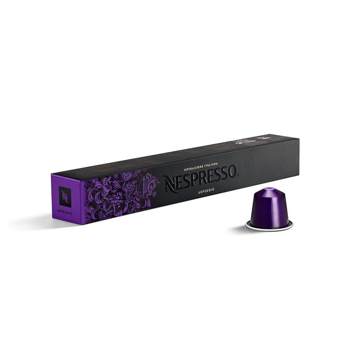 Кава Nespresso Original Arpeggio, темне обсмаження, 100 капсул (50 шт.) | Оригінальна сумісність