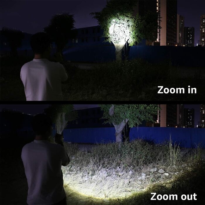 LED ліхтарик OSRAM P9: надпотужний, перезаряджається через USB, 15000 люкс, 5 режимів, водонепроникний IPX4, для кемпінгу, туризму та активного відпочинку