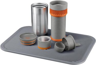 Силіконовий килимок WACACO для посуду та кавомашини - термостійкий, антиковзний, прямокутний