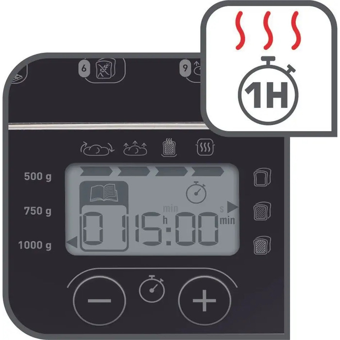 Хлібопічка Tefal PF210138 біла, 700 Вт