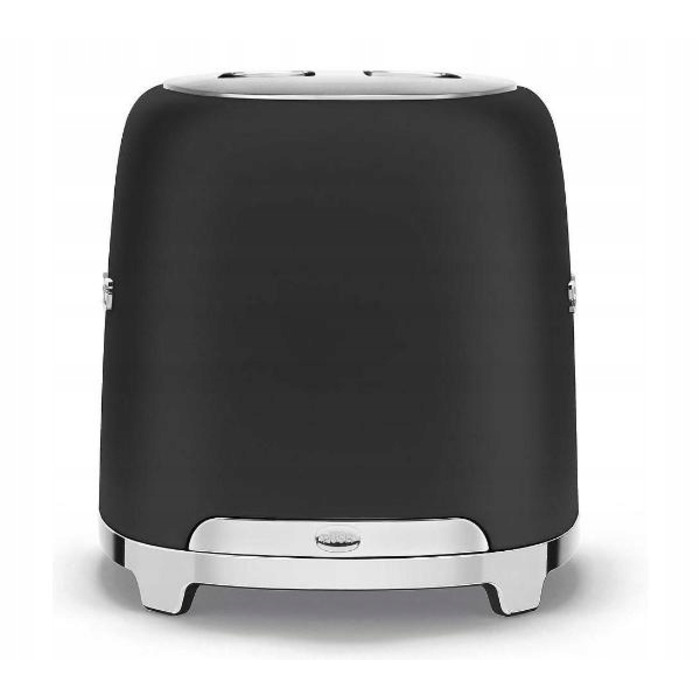 Тостер Smeg TSF01BLMEU на 2 скибки, 950 Вт, чорний