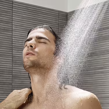 Душовий набір hansgrohe Pulsify Select S, ручна лійка з 3 режимами, водозберігаюча, шланг 0,65 м, тримач, матовий білий/чорний