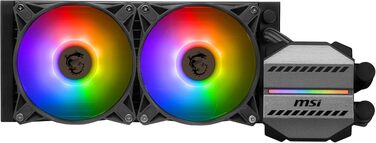 MSI MAG CoreLiquid R V2 - 240мм водяне охолодження CPU з RGB, сумісне з AMD та Intel