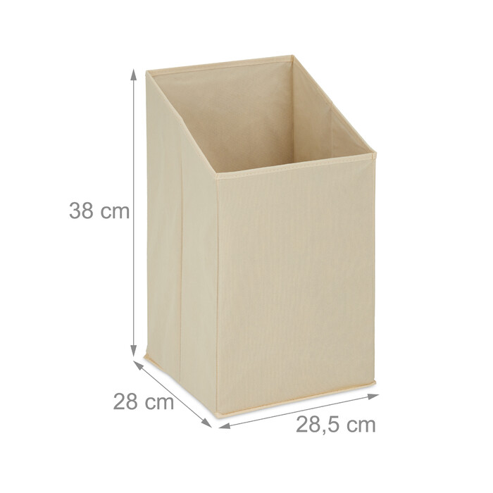 Relaxdays Laundry Basket with Shelf