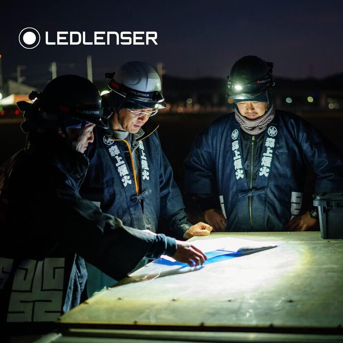 Налобний ліхтар Ledlenser H8R, 600 люмен, LED, акумуляторний, до 120 годин, червоне світло, у коробці