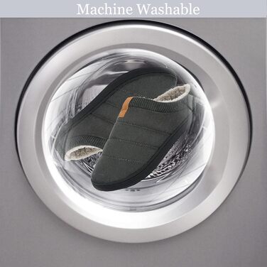 Чоловічі тапочки зимові теплі м'які комфортні з піною Memory Foam, неслизькі для дому та вулиці (43/44 EU, Темно-сірий)