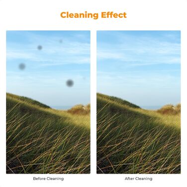 Очищувач об'єктивів K&F Concept: м'який пензлик для чищення цифрових камер, об'єктивів, лінз та фільтрів