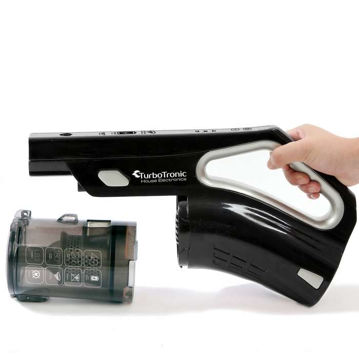 Вертикальний пилосос TurboTronic TT-VS280 з LED-електрощіткою, чорний
