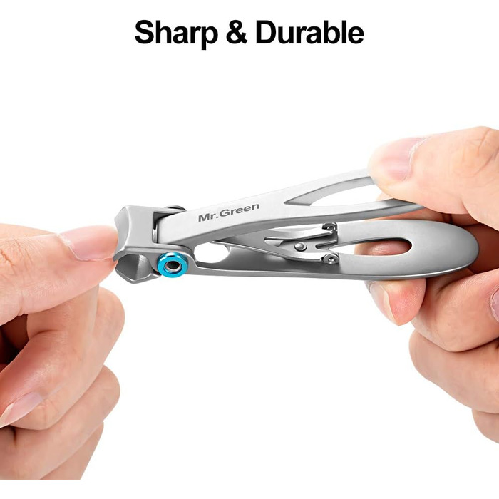 Набір для стрижки нігтів, 15 мм, для товстих/жорстких нігтів, нержавіюча сталь (2 шт.)