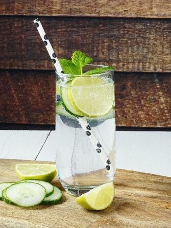 Набір склянок Glasmark KROSNO 1992 Longdrink 6 шт по 400 мл для води, коктейлів, високі склянки для напоїв, придатні для мийки в посудомийній машині
