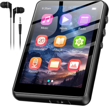 MP3-плеєр SWOFY 128GB Bluetooth 5.3, 2.4