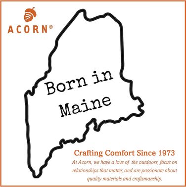 Тапочки до дитячі Acorn з вишивкою та капюшоном, сірий Єнот (35/36 EU, Fairisle Hoodback Blue)