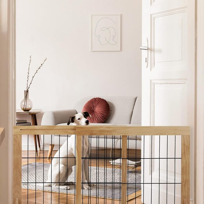 Захисне відсікач Relaxdays для дітей та тварин, регульований, 56x70-108 см, для сходів та дверей