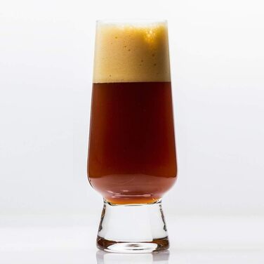 Набір келихів для крафтового пива 4 шт. 400 мл - Pale Ale, Pils, Wit, Helles - Прозорі келихи для дегустації
