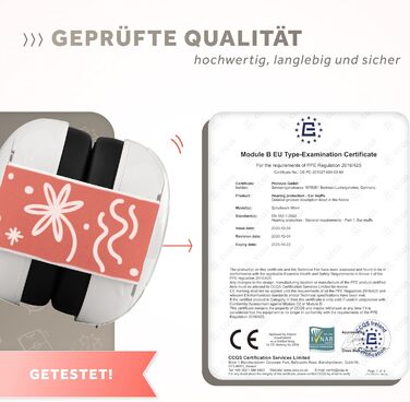 Schallwerk Mini+ - Навушники-захисники для малюків: захист від шуму, преміум-якість, єдиноріг Dusty