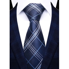 Широка краватка Elegance синього кольору