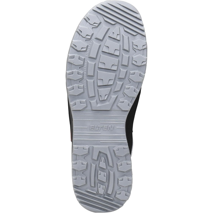 Робочі черевики ELTEN Sander XXT Pro BOA ESD S3S: текстильні, спортивні, з пластиковою захисною капами (легші за сталеві), чорні, 43 EU (для жінок та чоловіків)