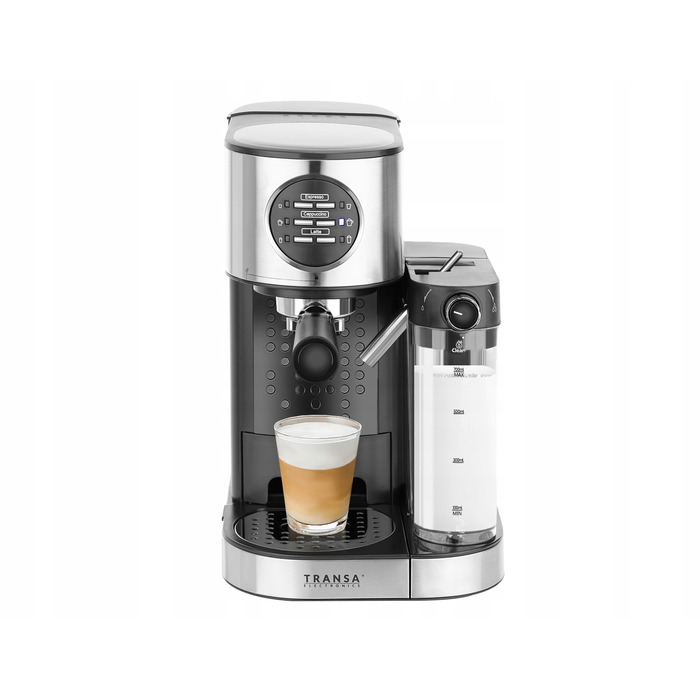 Ріжкова кавомашина Transa Electronics MultiCoffee, 1470 Вт, чорна