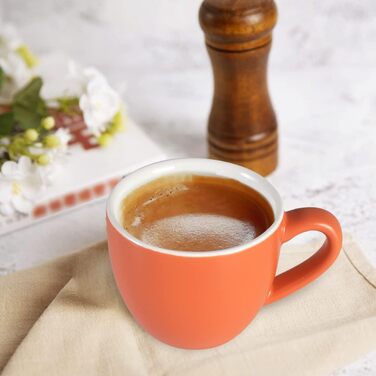 Еспресо-чашка HomEdge Mini Pro, 90 мл, 85 г - ідеальна для еспресо, чаю та апельсинових напоїв