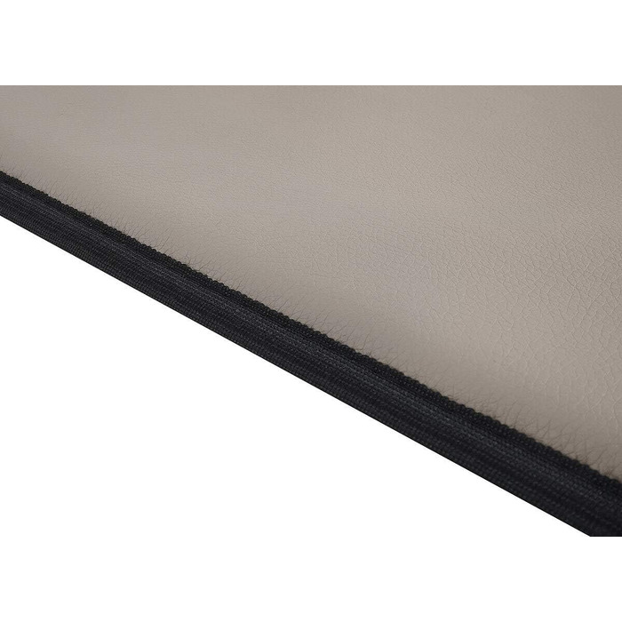 Knuffelwuff Faux Leather Dog Mat Cheyenne L 95 x 60cm Taupe