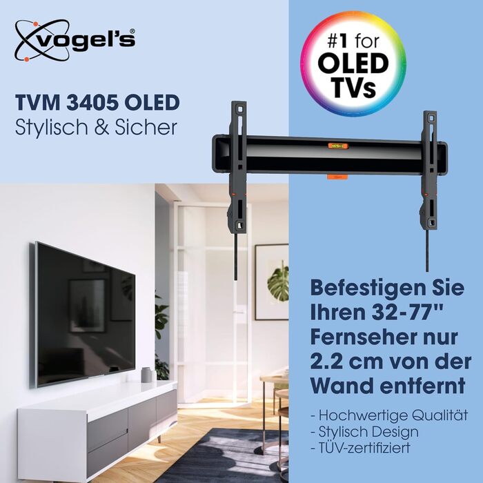 Кріплення для телевізора Vogel's Comfort TVM 3405 для телевізорів 32-77