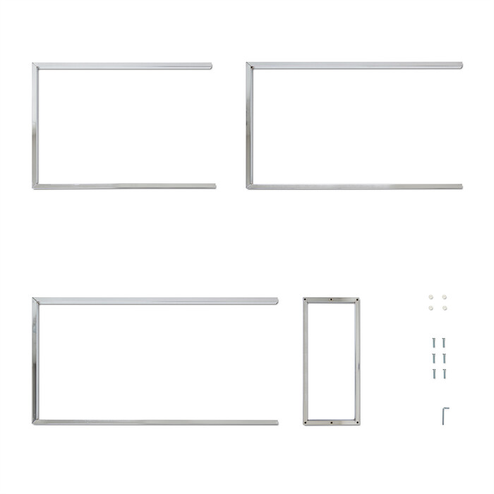 Relaxdays Towel Rack Stainless Steel