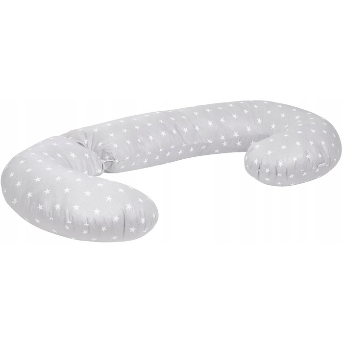 Подушка для сну Babymam, біла, силіконові кульки, 3в1
