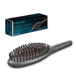 Електрична випрямляч-щітка Cecotec Bamba InstantCare 900 Perfect Brush з кератином та аргановою олією, 61 Вт, регулювання температури, автоматичне вимкнення